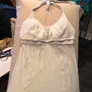Lululemon halter top White size 6